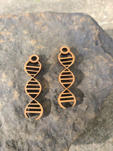 Load image into Gallery viewer, DNA Wood Earrings