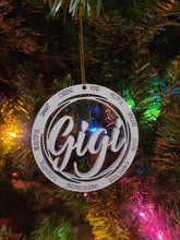 Load image into Gallery viewer, Grandma/Mimi/Nana/Gigi Ornament