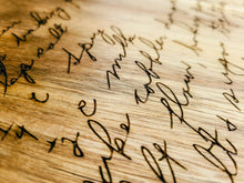 Load image into Gallery viewer, Acacia Recipe Engraved Cutting Board