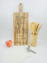 Load image into Gallery viewer, Acacia Recipe Engraved Cutting Board