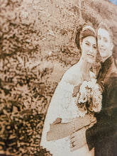 Load image into Gallery viewer, Engraved Wedding Photo