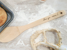 Load image into Gallery viewer, Handwriting Engraved Wooden Spoon