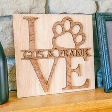 Load image into Gallery viewer, Rustic Pet Sign