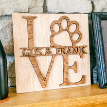 Load image into Gallery viewer, Rustic Pet Sign