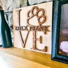 Load image into Gallery viewer, Rustic Pet Sign