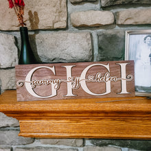 Load image into Gallery viewer, Grandma Name Sign