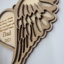 Load image into Gallery viewer, Heart Wing Ornament