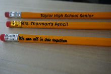 Load image into Gallery viewer, Personalized Pencils (Set of 12)