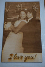 Load image into Gallery viewer, Engraved Wooden Picture