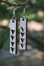 Load image into Gallery viewer, Arrow Wood Earrings