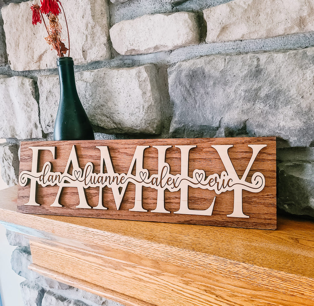 Family Name Sign