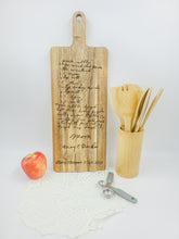 Load image into Gallery viewer, Acacia Recipe Engraved Cutting Board

