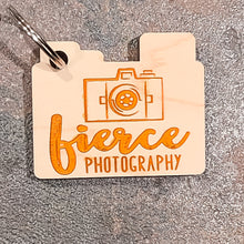 Load image into Gallery viewer, Custom Engraved Wood Keychain
