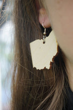 Load image into Gallery viewer, Ohio Wood Earrings
