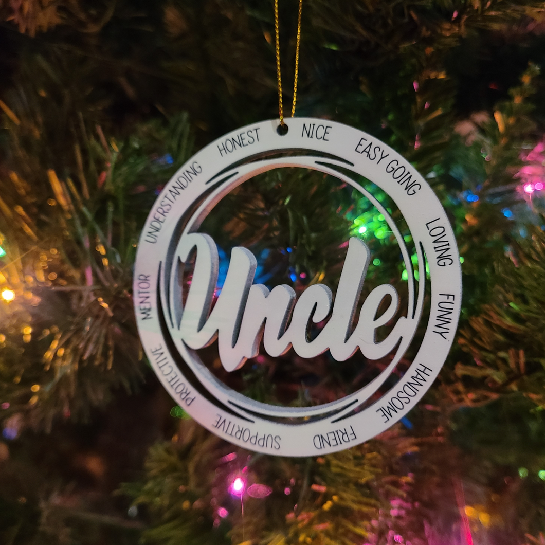 Aunt/Uncle Ornament